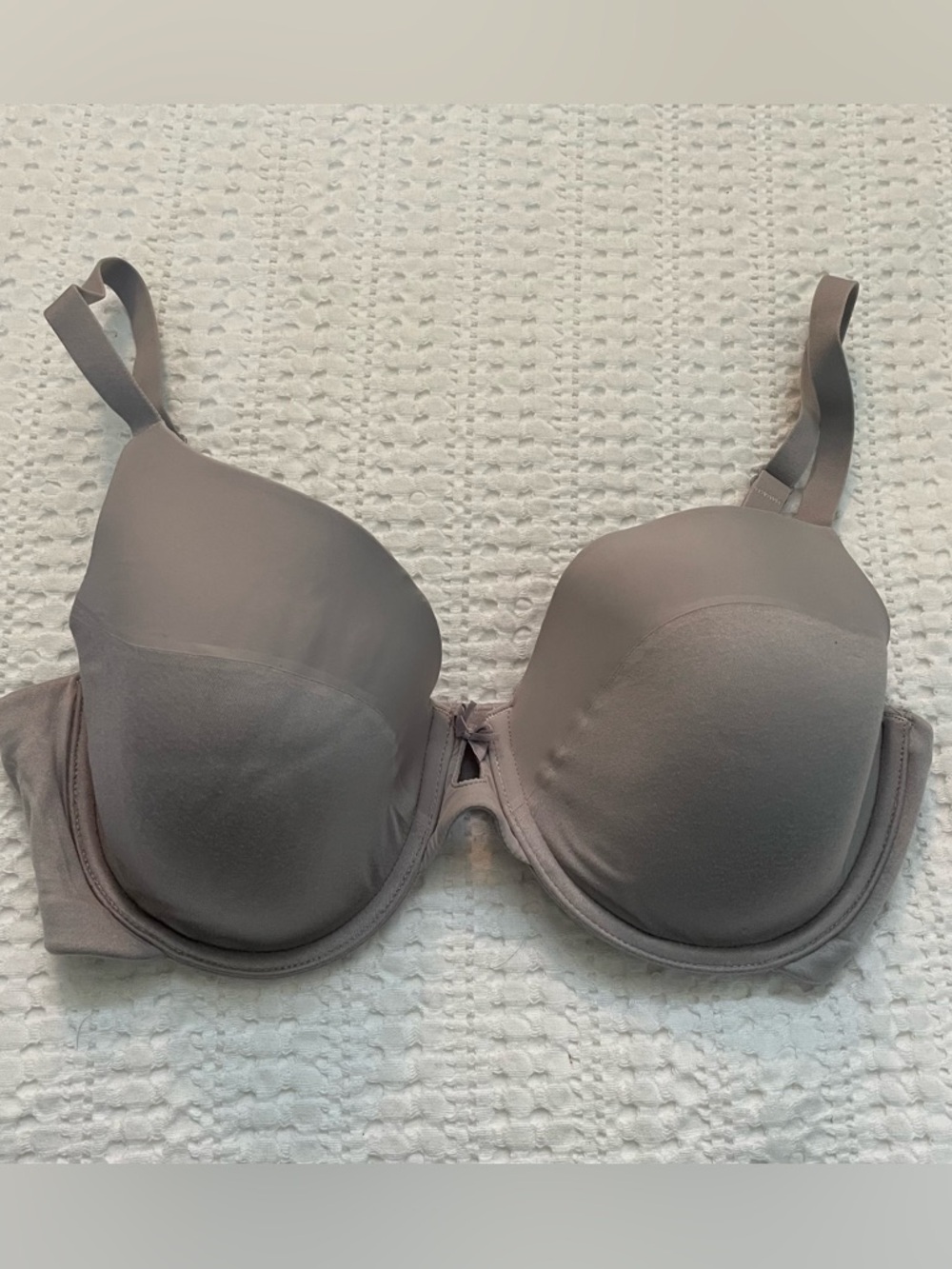 DKNY Smooth Molded Underwire Bra - Light Gray